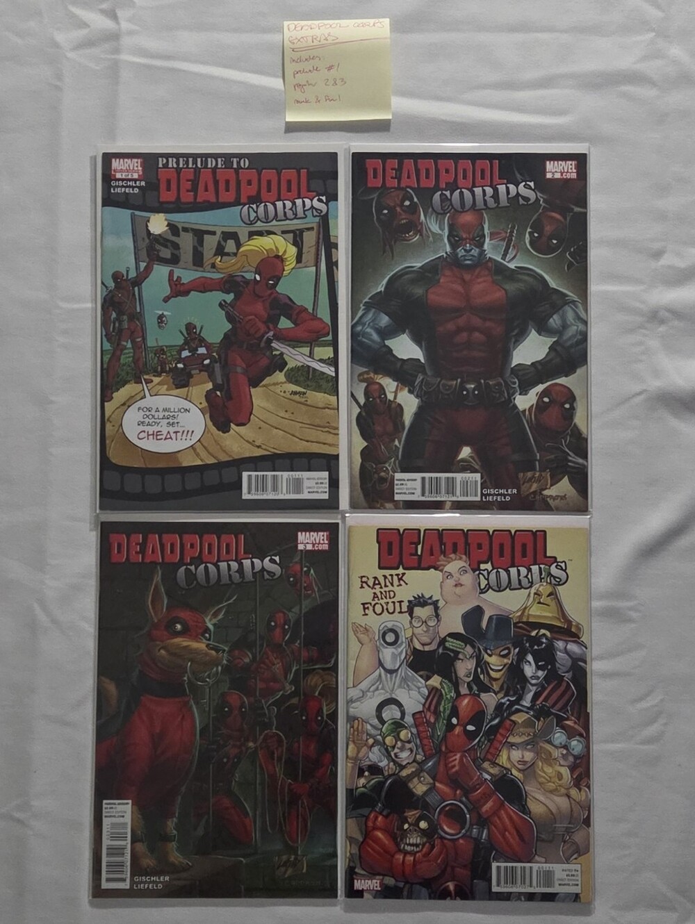 Deadpool Corps comic book lot